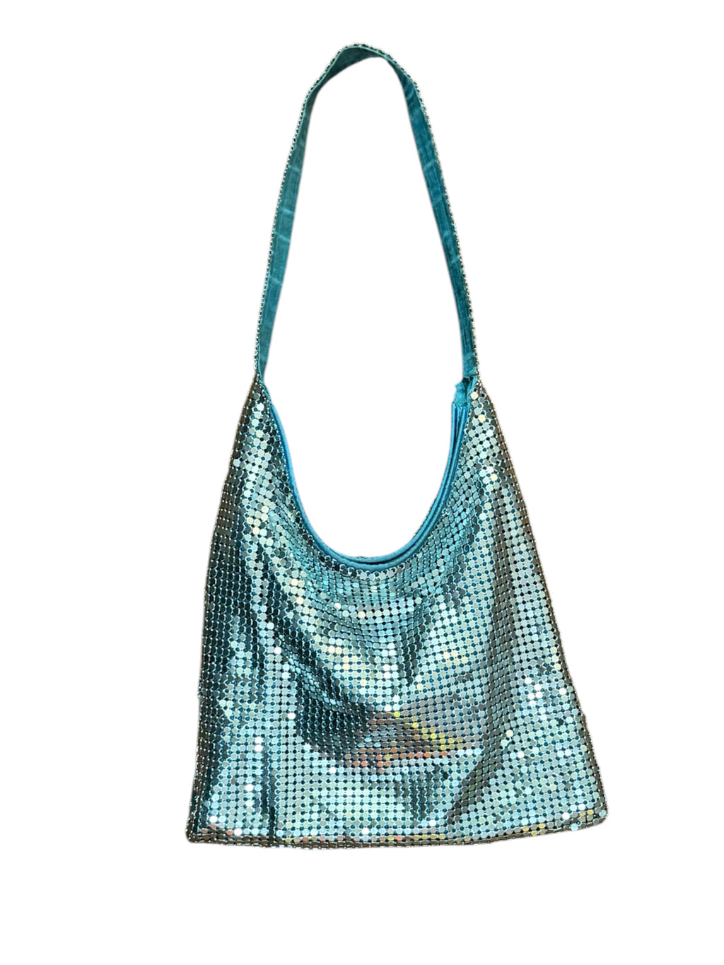 Mazette Vintage Club vous propose ce magnifique sac à cotte de maille argenté de petite taille. Cette pièce est parfaite pour la saison des mariages, anniversaires et cérémonies.
Mazette est une friperie basée sur Paris et Bordeaux qui vous propose une sélection Y2K et de vintage intemporel. Cette pièce est disponible exclusivement sur le site internet www.mazettevintageclub.com à l’occasion du second drop internet de la boutique.